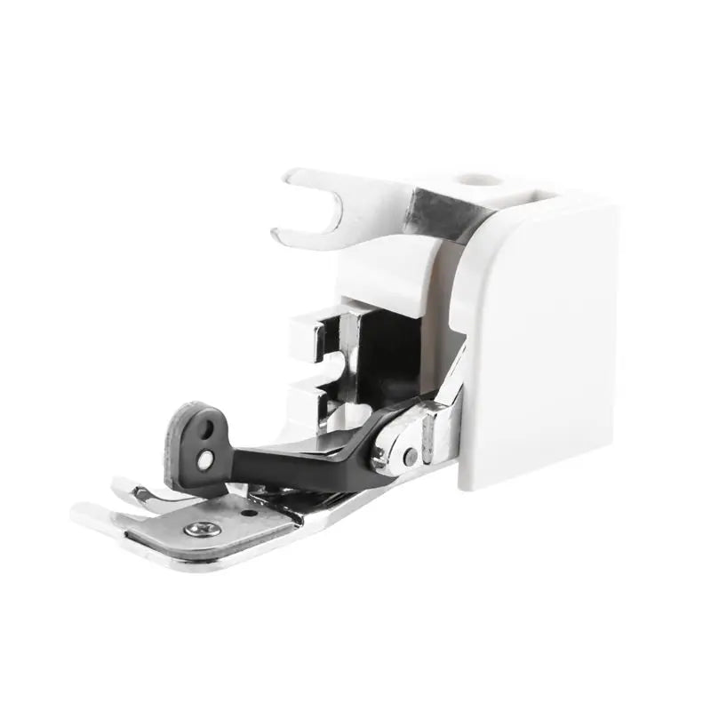 LIKE WISH 1Pcs Side Cutter Overlock Sewing Machine Presser Foot Feet Sewing Machine Attachment For All Low Shank Singer Oasis Select silver white