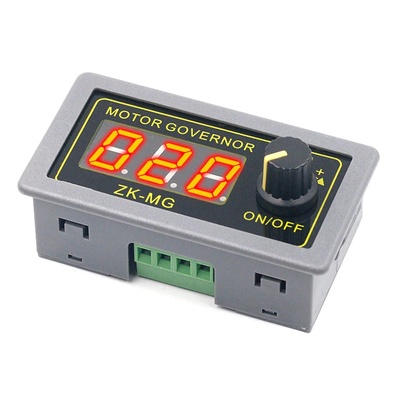 1pc DC 5-30V 12v 24v 5A DC Motor Controller PWM Adjustable Speed Digital Display Encoder Frequency MAX 15A ZK-MG Oasis Select