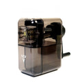 Manual Hand Crank Pencil Sharpener Transparent/Black for Children Artists Art Special Student Creative Office School Stationery Oasis Select Transparent V4S