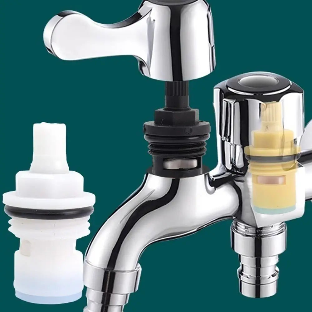 10Pcs Plastic Faucet Cartridge Bathroom Kitchen Tap Valves Core Replacement Repair Part Tap Inner Valves Hardware Accessory Oasis Select