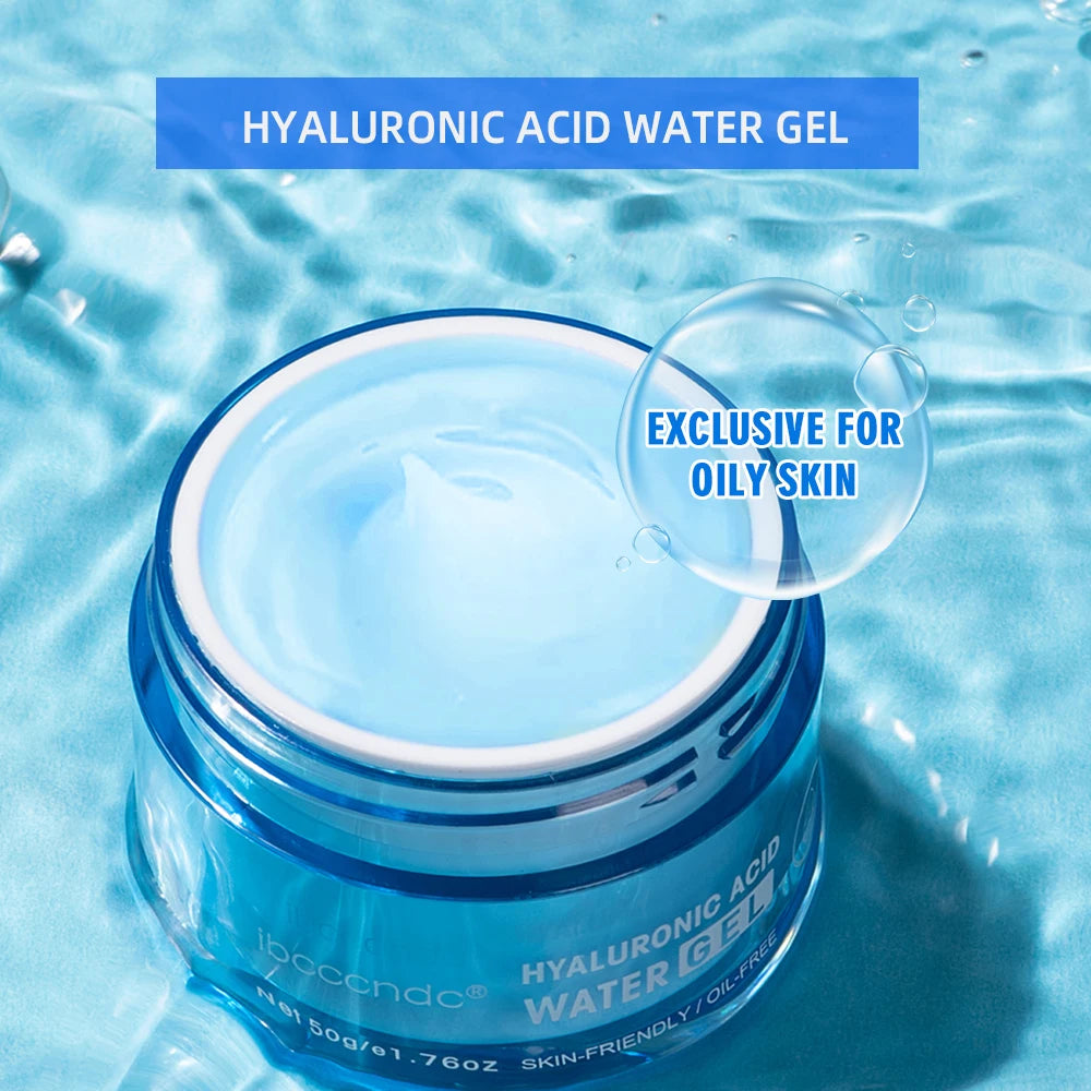 Hyaluronic Acid Gel Face Cream – Deep Hydrating Moisturizer Facial Gel Cream Oasis Select For oily skin
