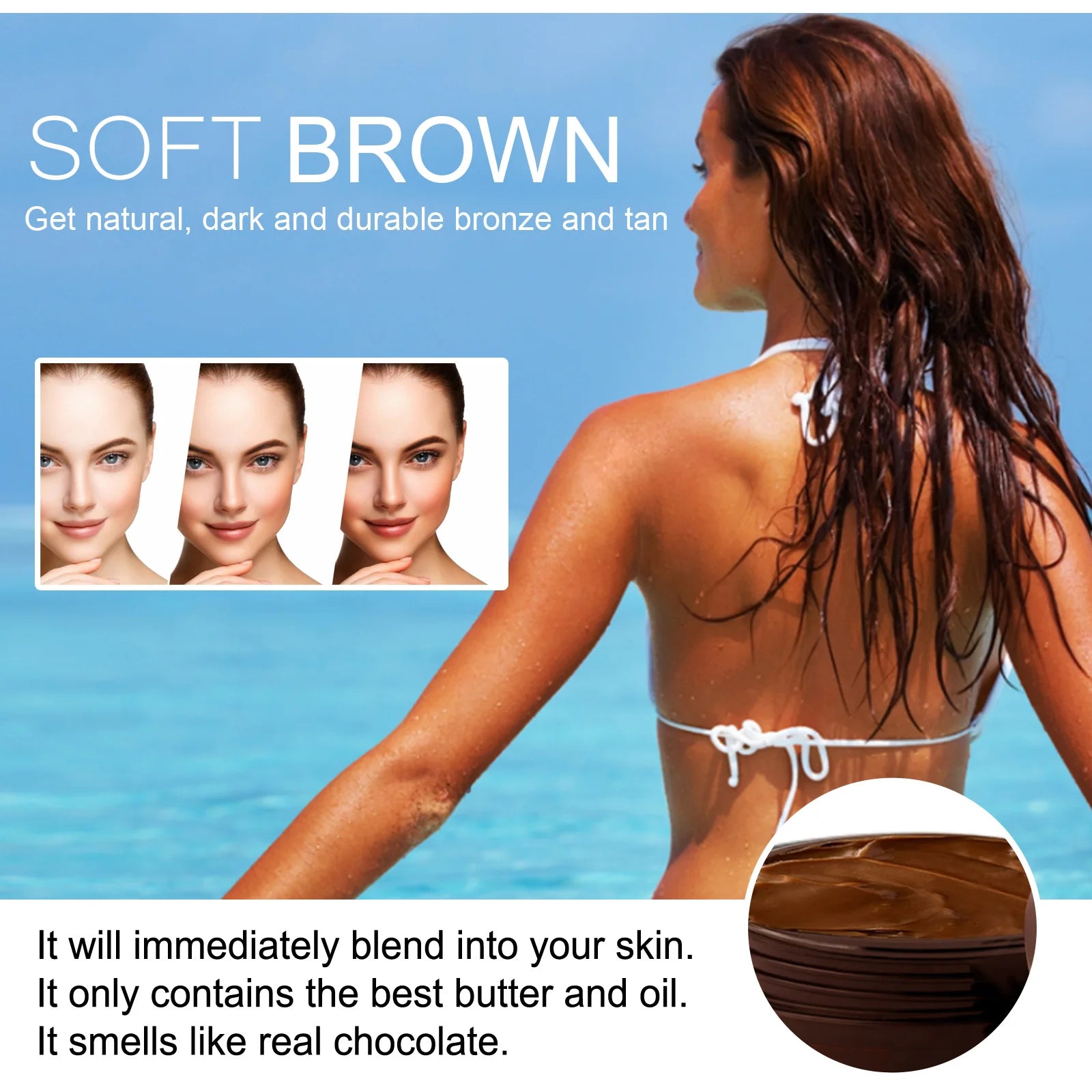 Self-Tanning Cream UV Protection – Sunless Bronzer Body Lotion Self Tanning Cream Oasis Select