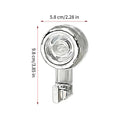 1PC Suction Cup Hooks Vacuum Reusable Shower Hooks Heavy Duty Clothes Hook Traceless Clothes Hook Hanger Storage Hooks Oasis Select Transparent silver