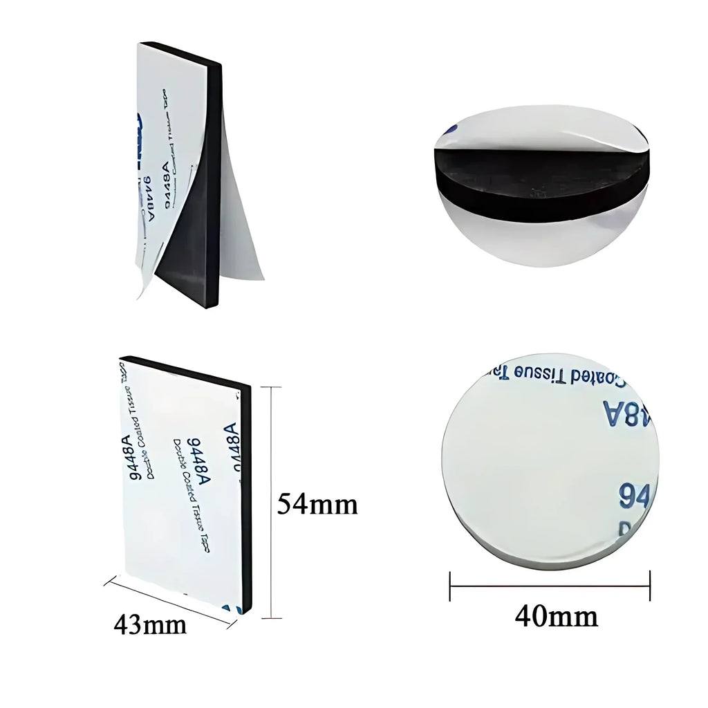 Strong Double Sided Foam Tape No Trace Self Adhesive EVA Foam Sticky Decor Strong Pad Mounting Sponge Adhesive Fixed Wall Oasis Select