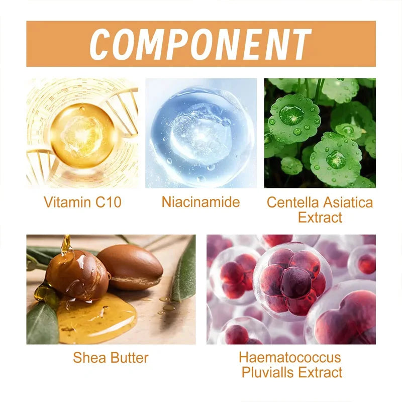 Vitamin C Wrinkle Remover Face Serum Lifting Firming Fade Fine Lines Anti-aging Essence Whitening Brighten Nourish Skin Care Oasis Select