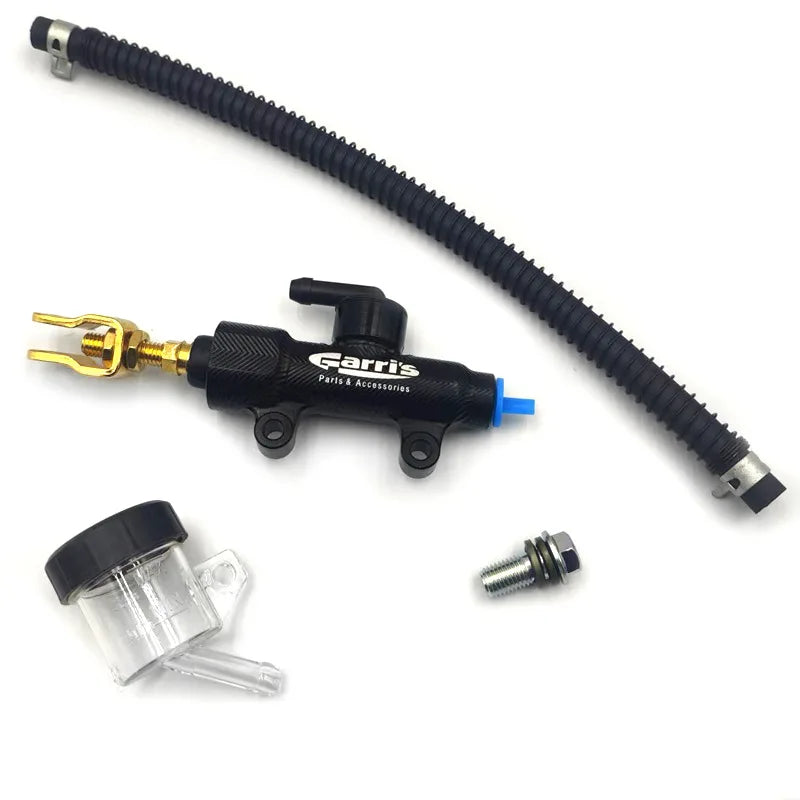 Motorcycle modification parts rear brake pump straight pump suitable for Yamaha Honda Oasis Select Black (Yamaha 50MM)