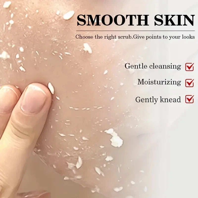 SADOER 500g Strawberry Exfoliating Scrub – Hypoallergenic Exfoliating Body Scrub Oasis Select