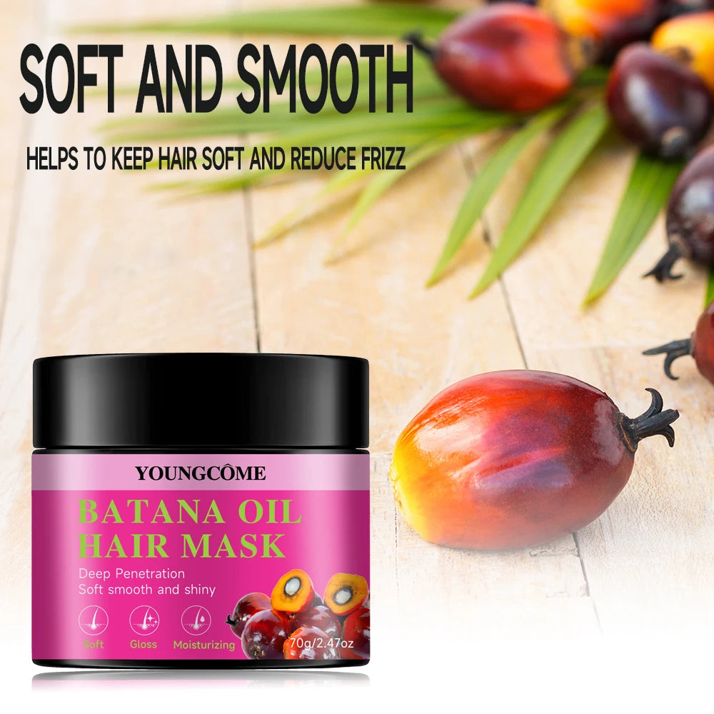 Batana Oil Hair Mask – Deep Hydration & Shine | All Hair Types