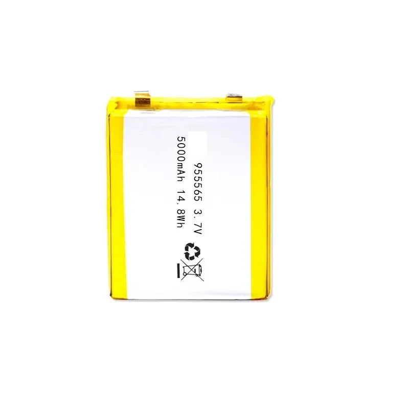 New 3.7V 5000mAh Lithium Polymer Batteries 955565 Rechargeable Battery For Power Bank Bluetooth Speakers Tablet DVD Accessories Oasis Select
