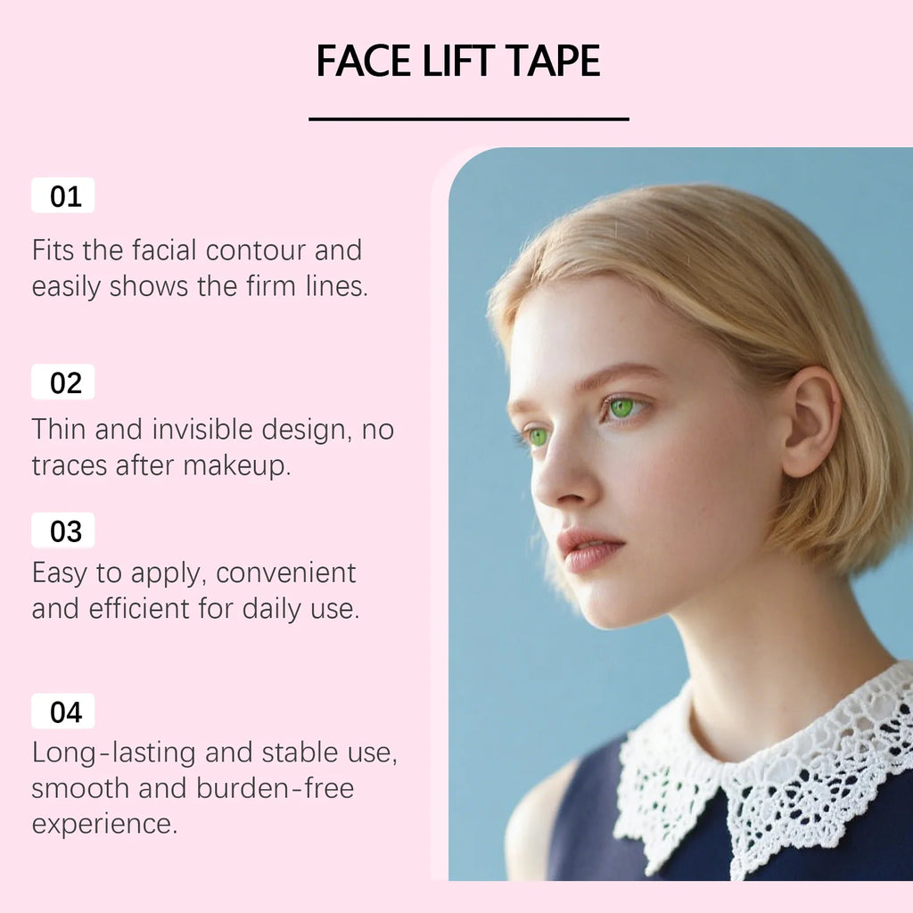 Facial Elasticity Care Patch Facial Lifting Patch Improve Skin Sagging Enhance Face Contour Invisible Firming Skin Sticker Oasis Select
