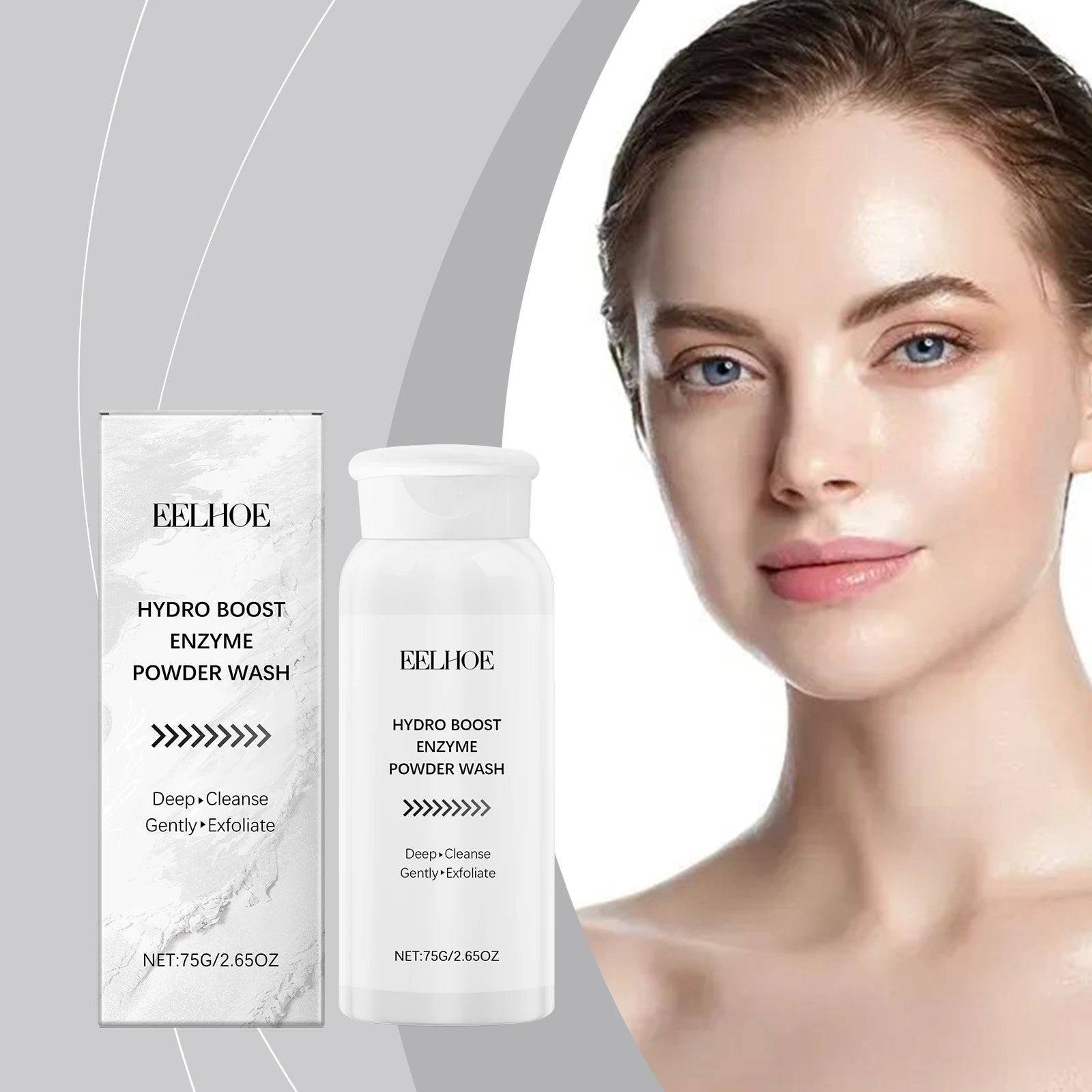 Eelhoe Enzyme Face Powder Wash – Oil Control & Pore Cleanser