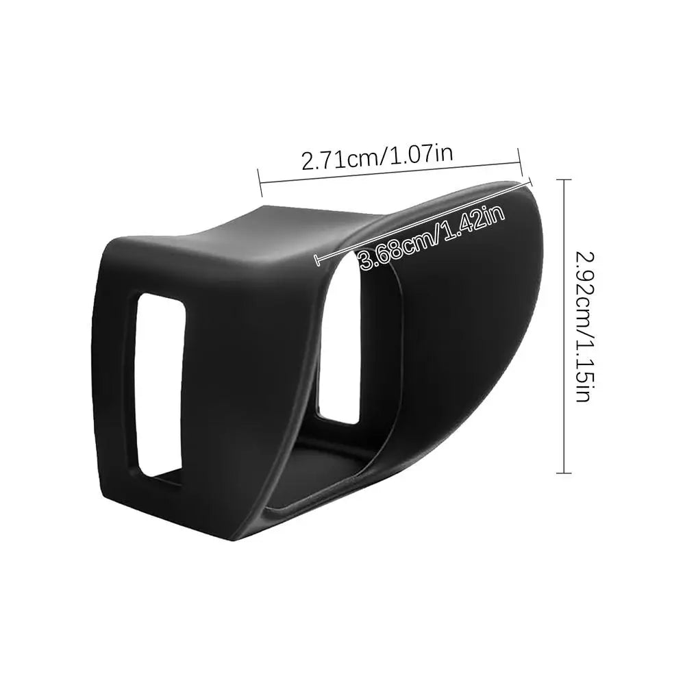 Universal Car Rear View Camera Waterproof Cover Silicone ield Rain Bloing Bumper Suitable for wide-angle square cameras Oasis Select B