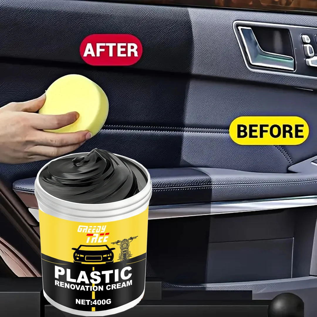400g Car Plastic Renovator Wax – Restores, Repairs & Protects