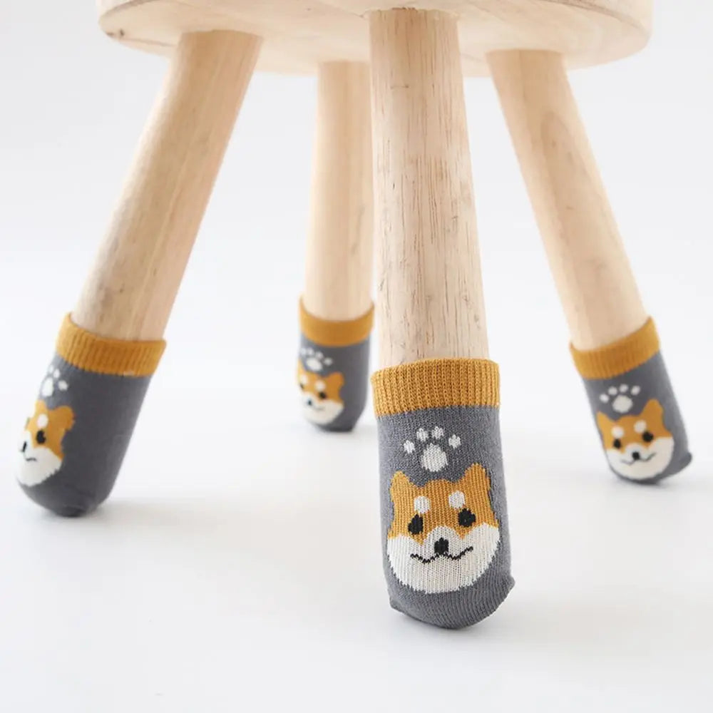 High Elastic Table Legs Socks Furniture Protectors Covers Non-Slip Knitted Floor Protection Pads Chair Foot Cover Oasis Select
