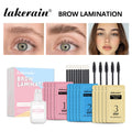 Lakerain Eyebrow Lamination Kit Professional DIY Eye Brow Perm Set Create Fuller Thicker Brows Lasting Eyebrow Natural Makeup Oasis Select SET