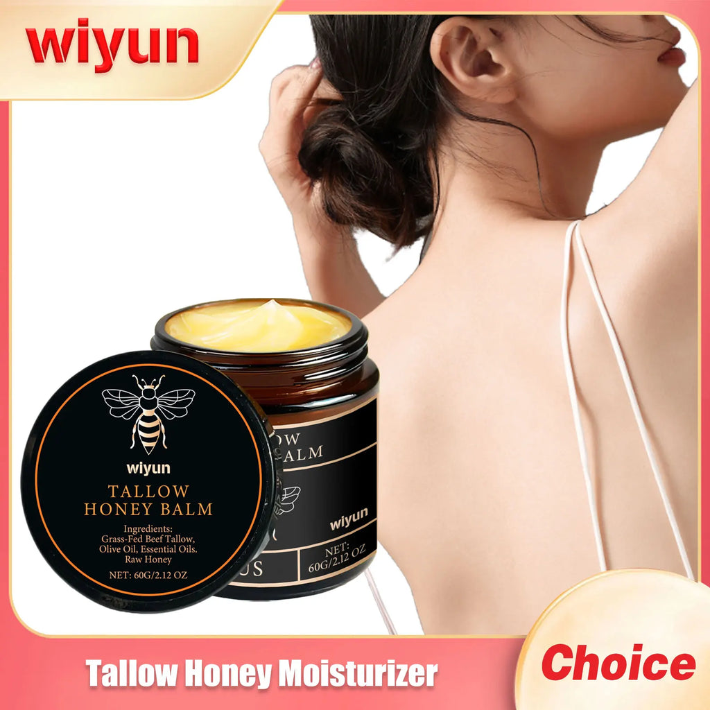 WIYUN Beef Tallow & Honey Face Cream | Moisturizing & Brightening
