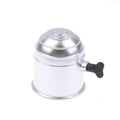 1Pcs Durable Plastic Car Truck Tow Bar Ball Cover with Key; Towing Hitch Trailer Protector Cap 50mm Oasis Select Silver