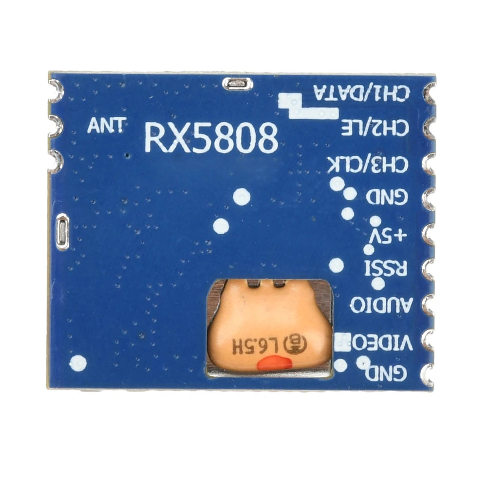 RX5808 4.9G-5.8G Audio Receiver SPI Control Wireless Audio Video Receiving Module for FPV Systems RC DIY Electronic Kit Oasis Select