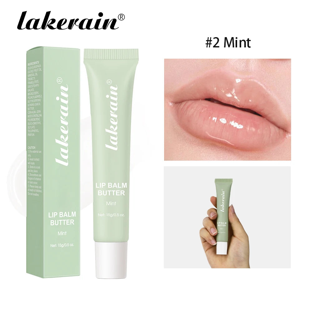 Butter Lip Balm Moisturizing Lip Gloss Oil Long Lasting Nourishes Smoothing Deep Hydration Daily Care Butter Lip Balm Makeup Oasis Select Mint