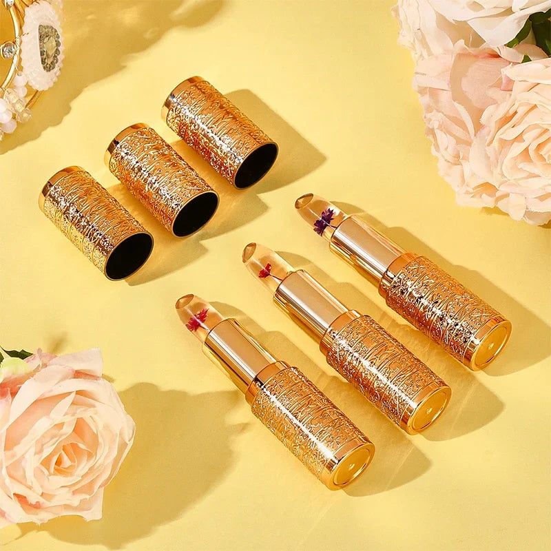 SAKSRAAR Crystal Color-Changing Petal Lipstick – Moisturizing
