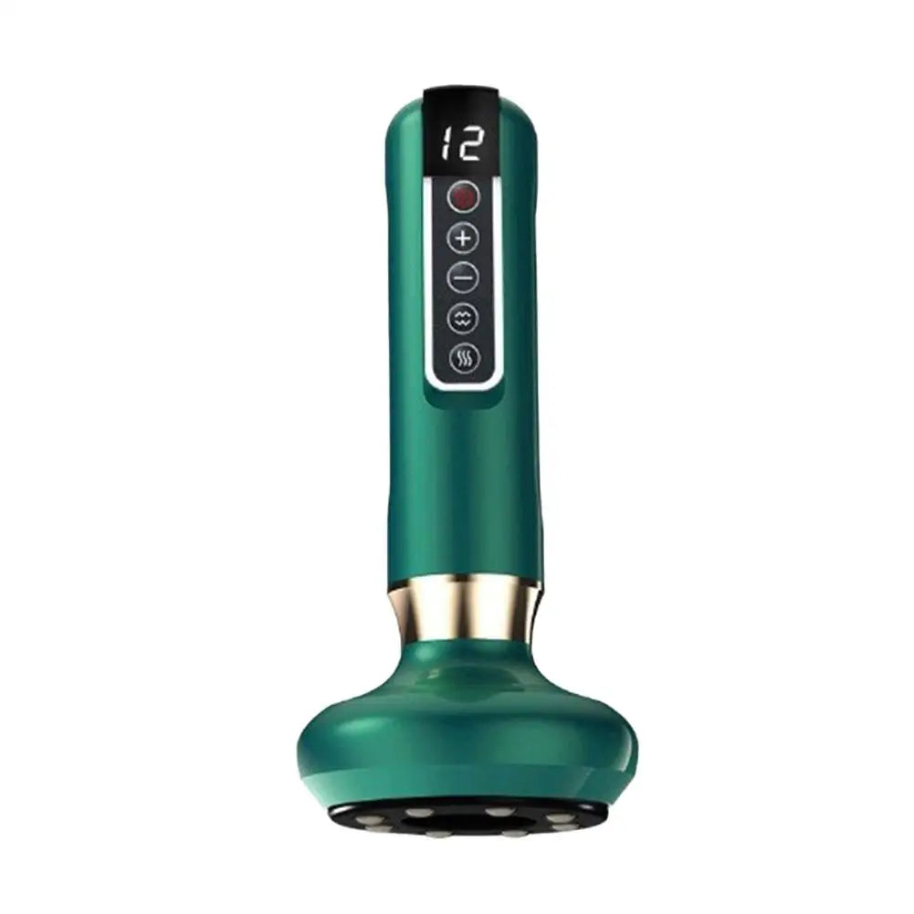 Rechargeable Cellulite Cupping Massager – Body Sculpting Tool Body Sculpting Massager Oasis Select green