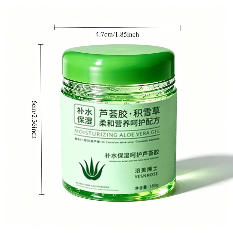 Aloe Vera Centella Asiatica Gel, Facial Care, Refreshing Aloe Vera Gel, Rich in Aloe Vera Ingredients, Hydrates and Firm Oasis Select