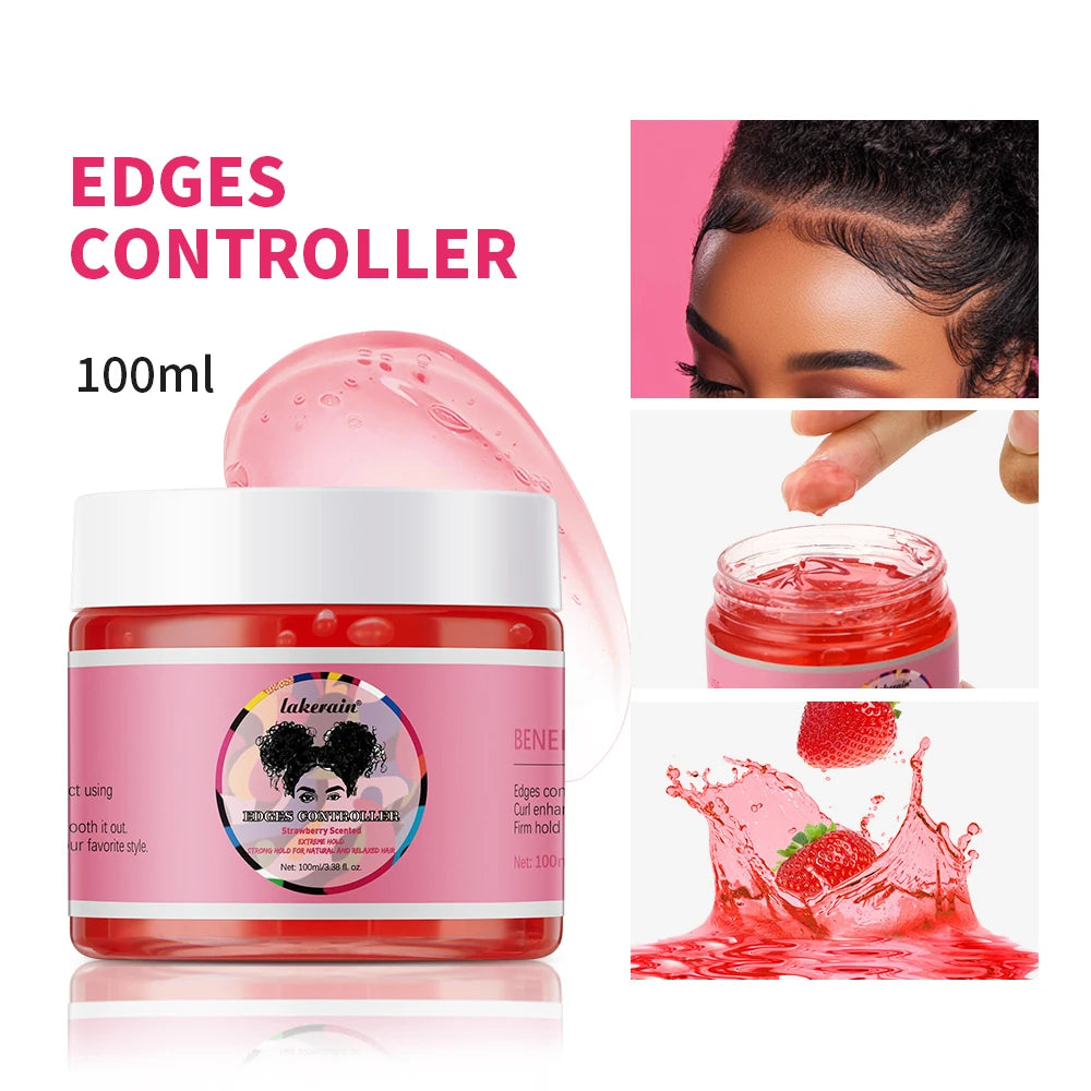 Edge Control Hair Gel – Strong Hold, No Flaking, Non-Greasy