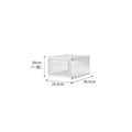 shoe box, use simple multi-layer shoe cabinet shelf for household storage, dustproof and transparent storage cabinet pull it. Oasis Select first floor