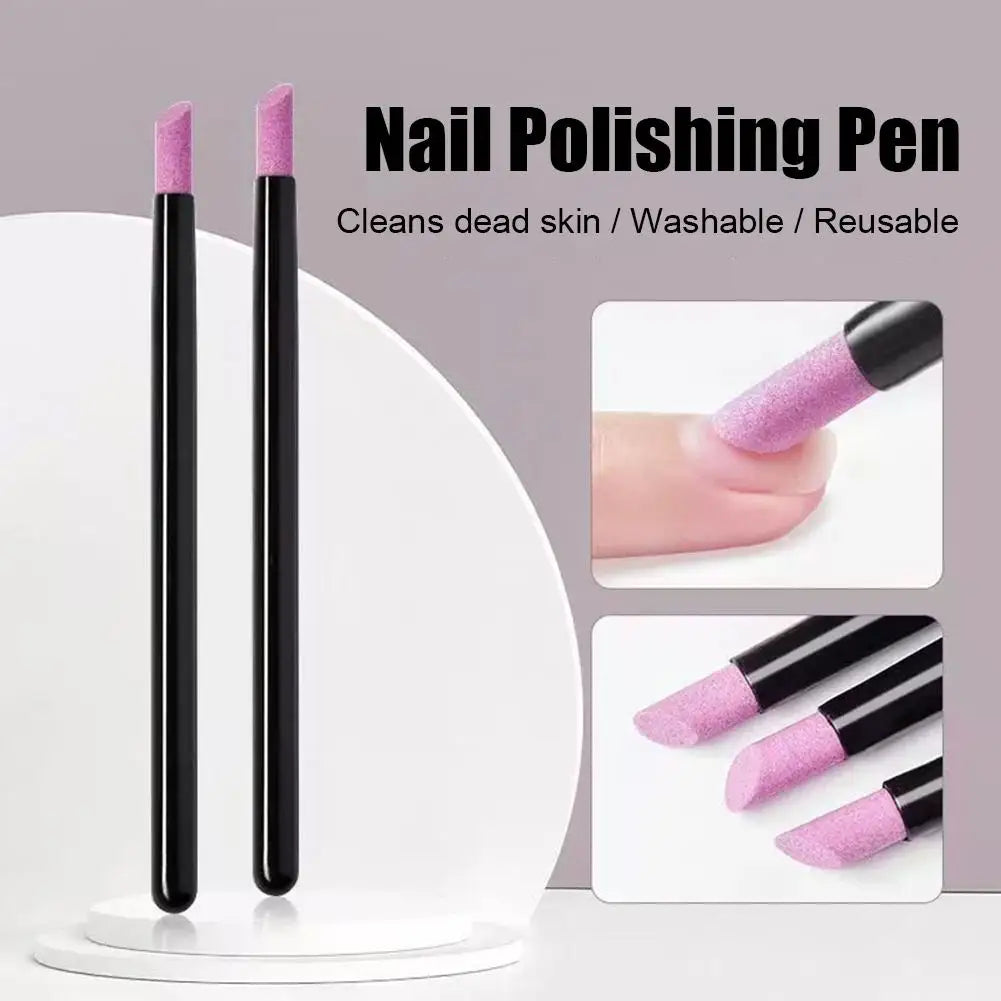 Ceramic Nail Buffer Pen – Cuticle & Gel Polish Remover Tool Nail Buffer Pen Oasis Select