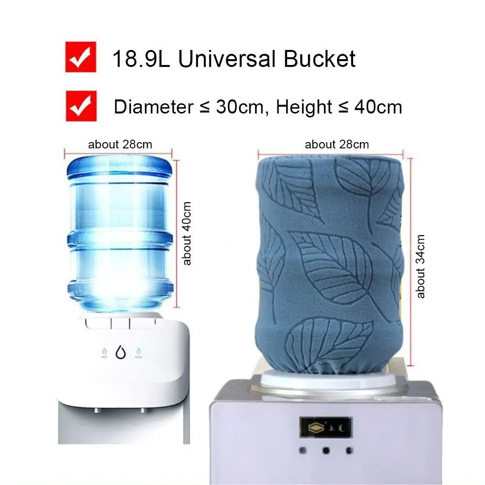 Elastic Water Dispenser Dustproof Cover | Universal 5-Gallon Sleeve