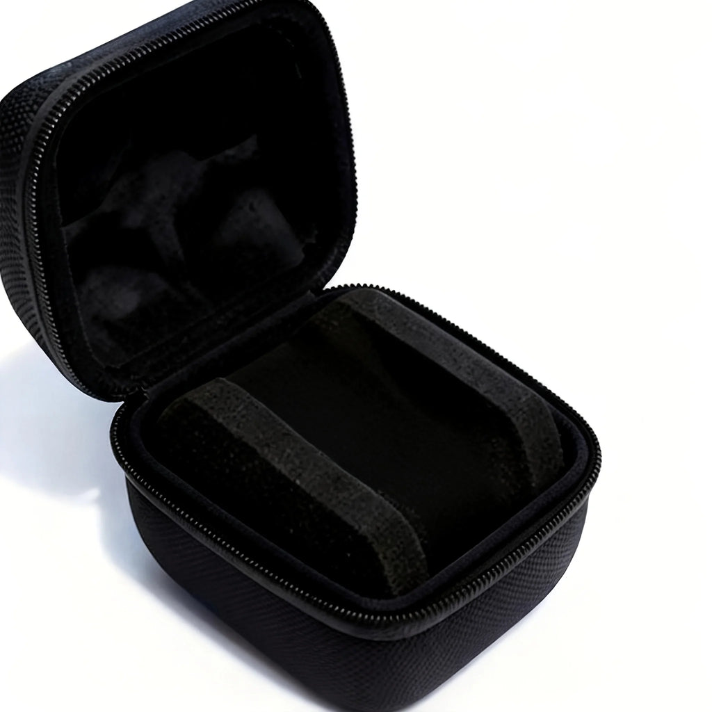Watch Storage Box with Shockproof Foam, Portable Jewelry Organizer Case for Travel, Single Watch Holder for Men,Elegant Gift Box Oasis Select