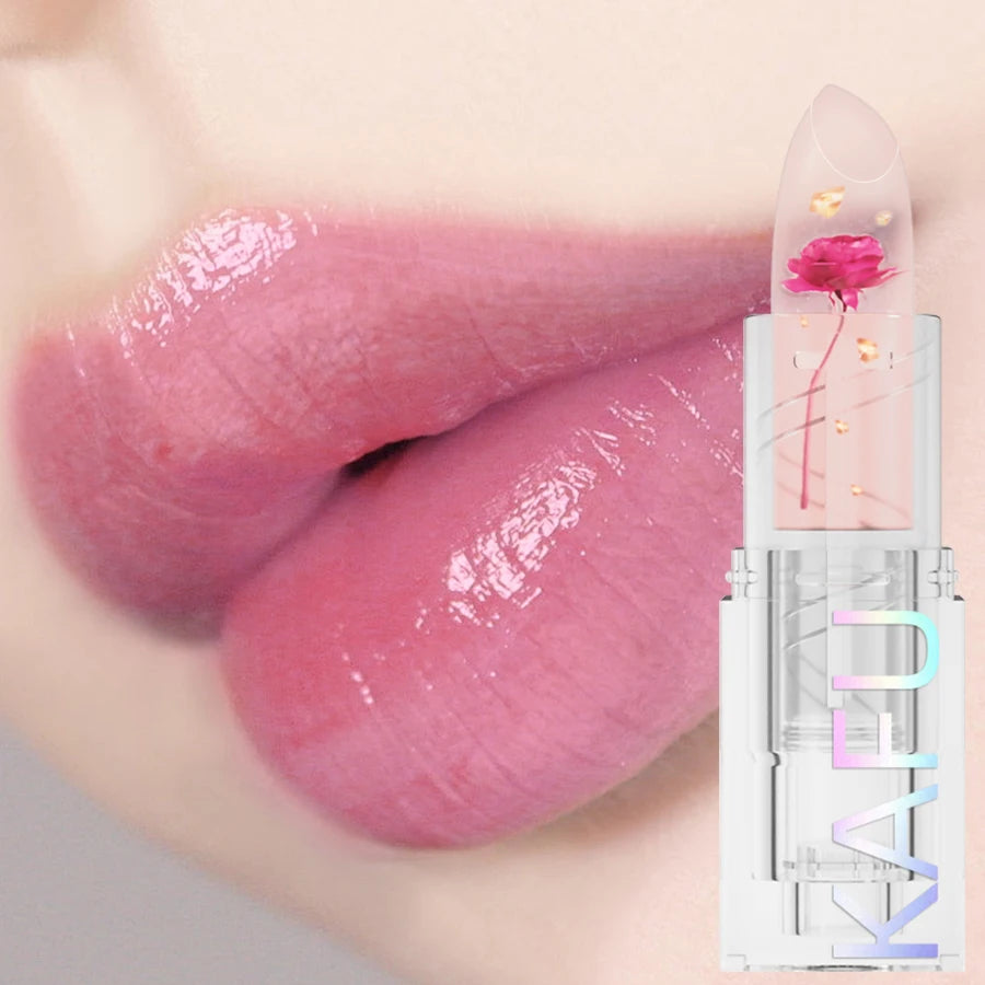 KAFURUX Color-Changing Glitter Lipstick | Moisturizing Lip Tint