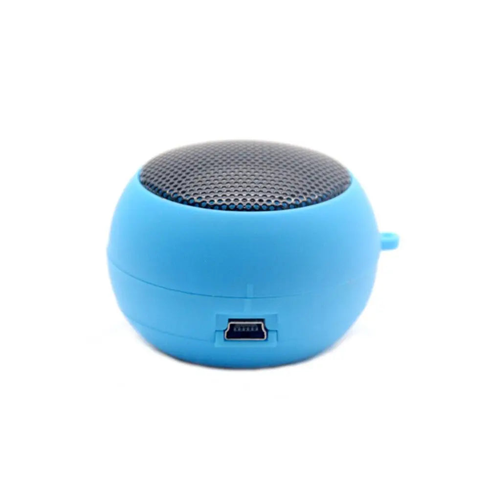 Mini Portable Hamburger Speaker Amplifier 3.5mm Jack Bluetooth Sound Box Loudspeaker Music Player Oasis Select blue
