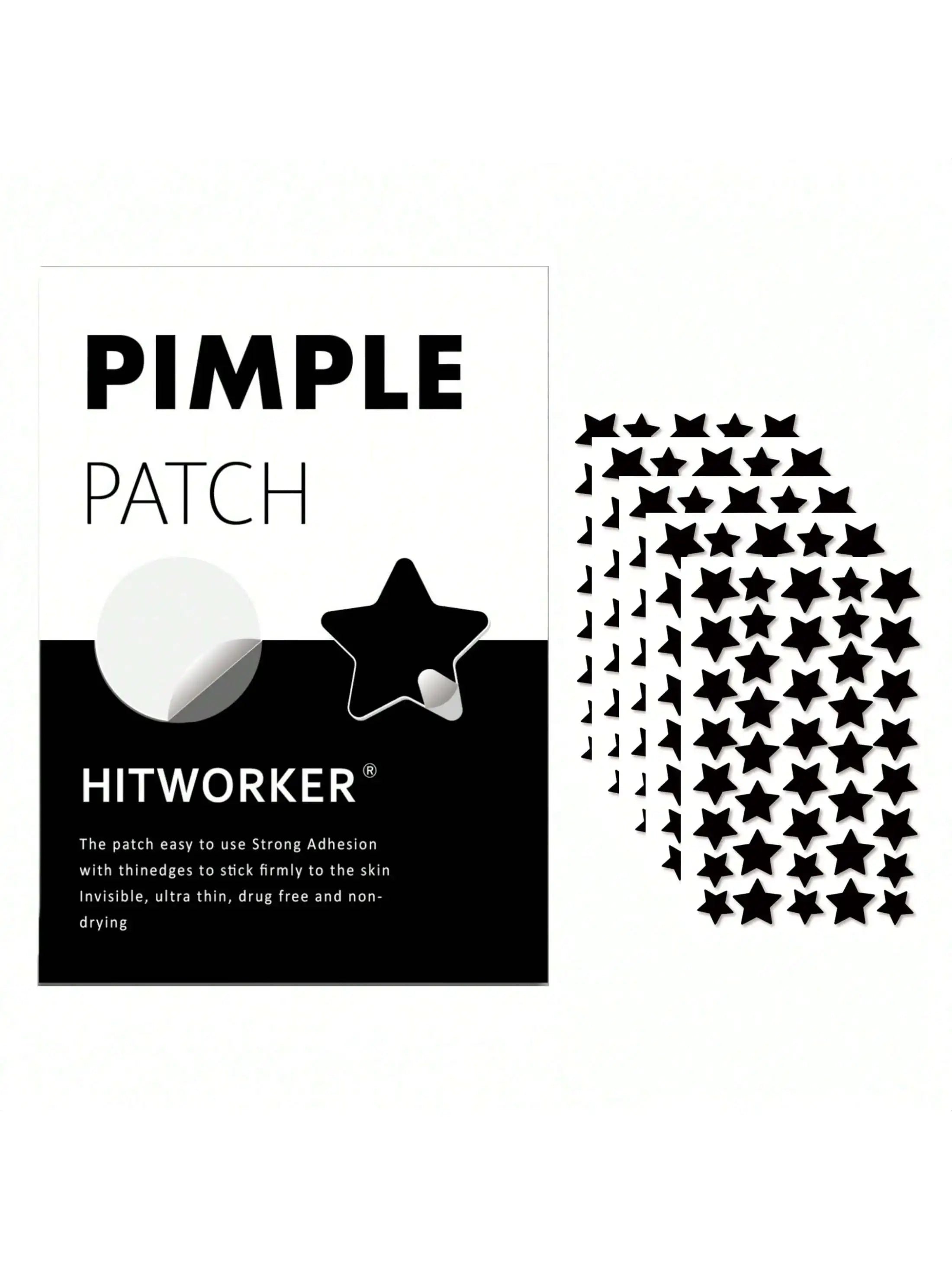800/400/200pcs/box star shaped - containing tea tree oil acne patch, alcohol free, non irritating absorption of acne secretions Oasis Select 200pcs