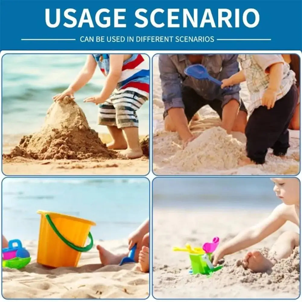 Kids Beach Sand & Water Play Set – Shovel, Rake & Bucket Beach Sand Play Set Oasis Select