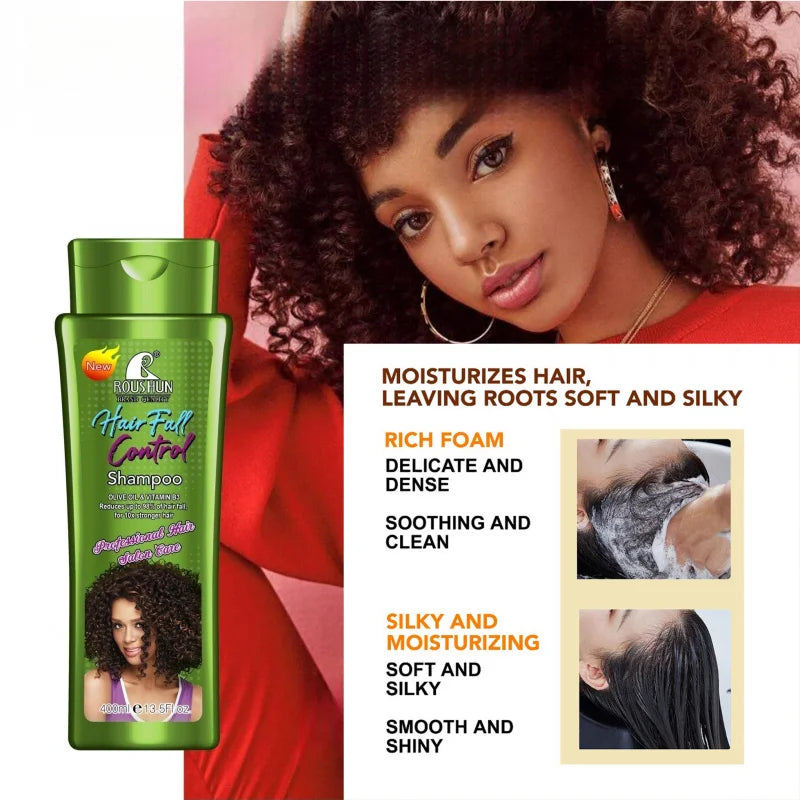 ROUSHUN Olive Shampoo & Conditioner Set | Nourishing Hair Duo