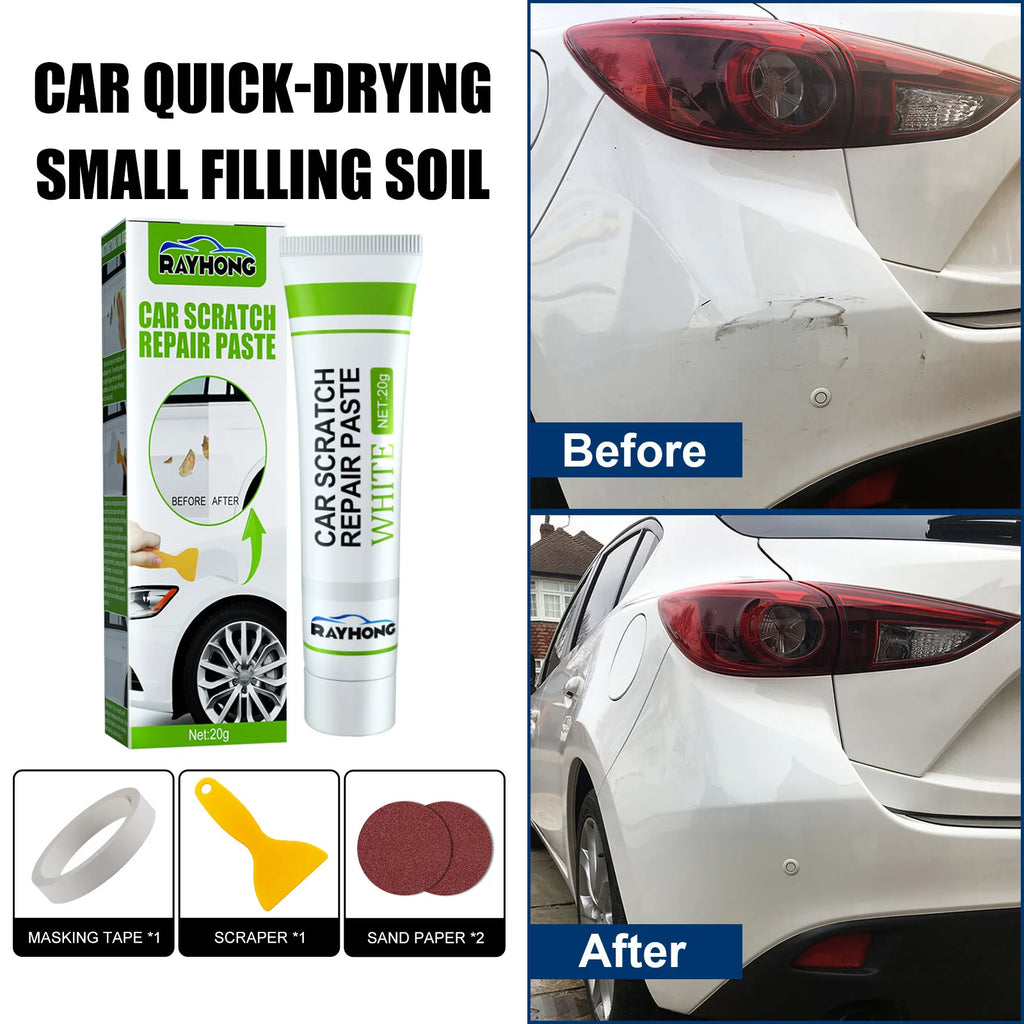 Fiberglass Repair Paste Bonding Strong Quick Dry Little Putty Long Strand Fiber Deep Cracks Car Scratch Remover Paste Fix Tools Oasis Select