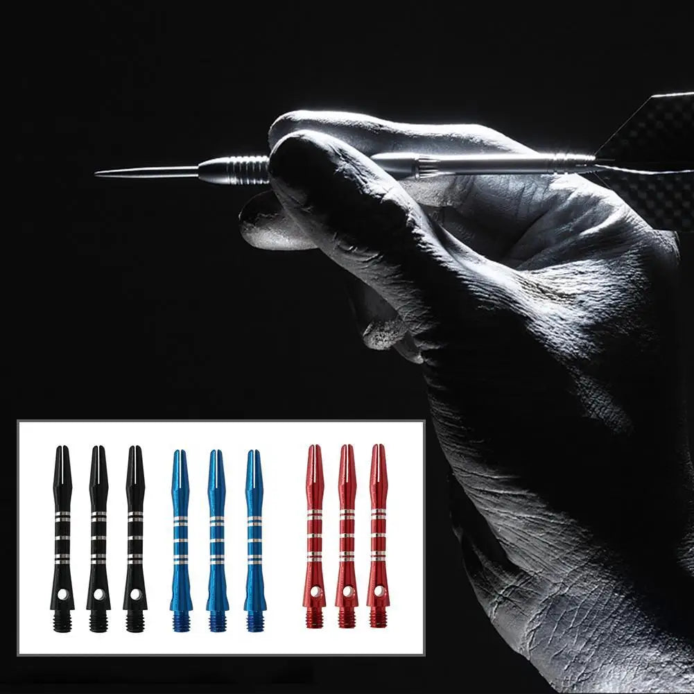3 Pcs Aluminum Alloy Darts Rod 40mm Thread Short Rod Accessories Oasis Select