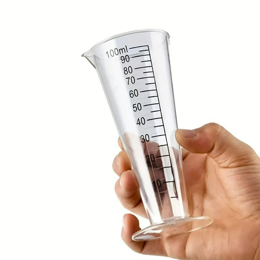 1pc 100ml Plastic Measuring Cup with Scale, Food Grade BPA-Free Liquid Measuring Tool for Kitchen Baking Cooking, Kitchen Use Oasis Select 1pc 100ml