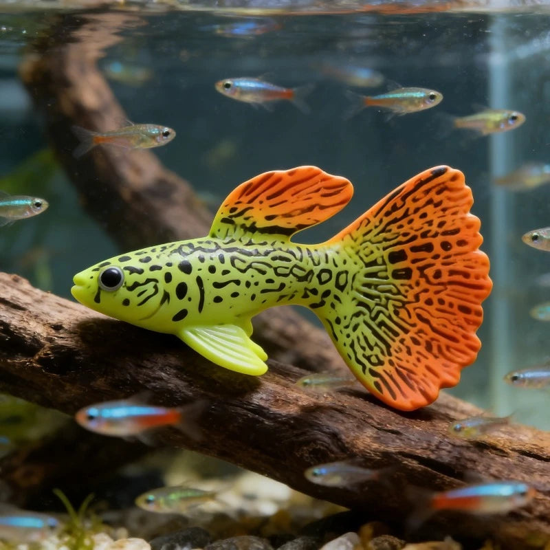 Glow In The Dark Artificial Aquarium Goldfish Ornament Fish Tank Jellyfish For Garden Ornament Fish Tank Decoration Oasis Select