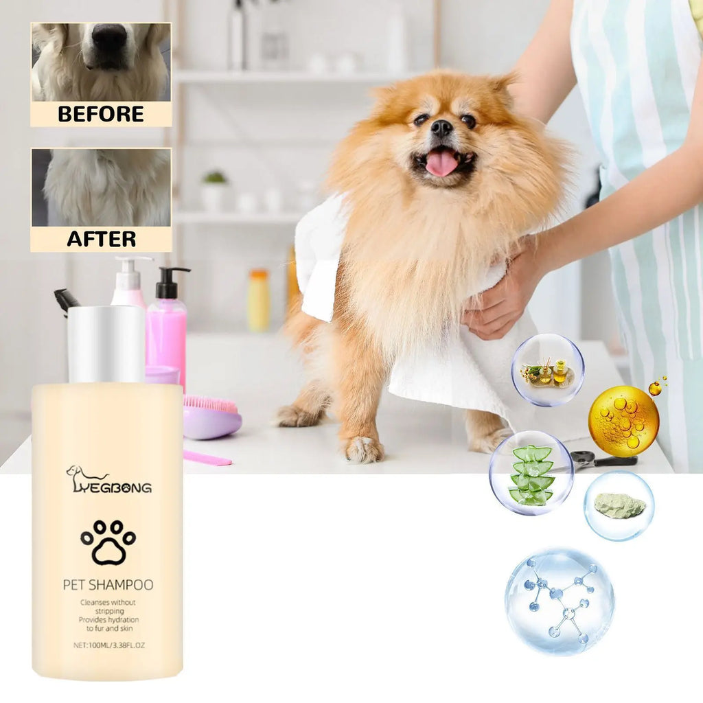 YEGBONG Pet Shampoo for Cats & Dogs – Gentle & Deodorizing Pet Shampoo Oasis Select Default Title