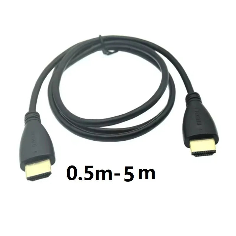 5m 3m 2m HD A Male To HDMI-compatible Cable HDMI Male to Male Cable 1.4 1080p 4k*2k 3D video cables For HDTV Splitter Switcher Oasis Select