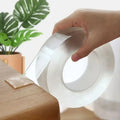 3M Nano Tape Double Sided Tape Transparent Reusable Waterproof Adhesive Tapes Cleanable Kitchen Bathroom Supplies Tapes Oasis Select Transparency 3m