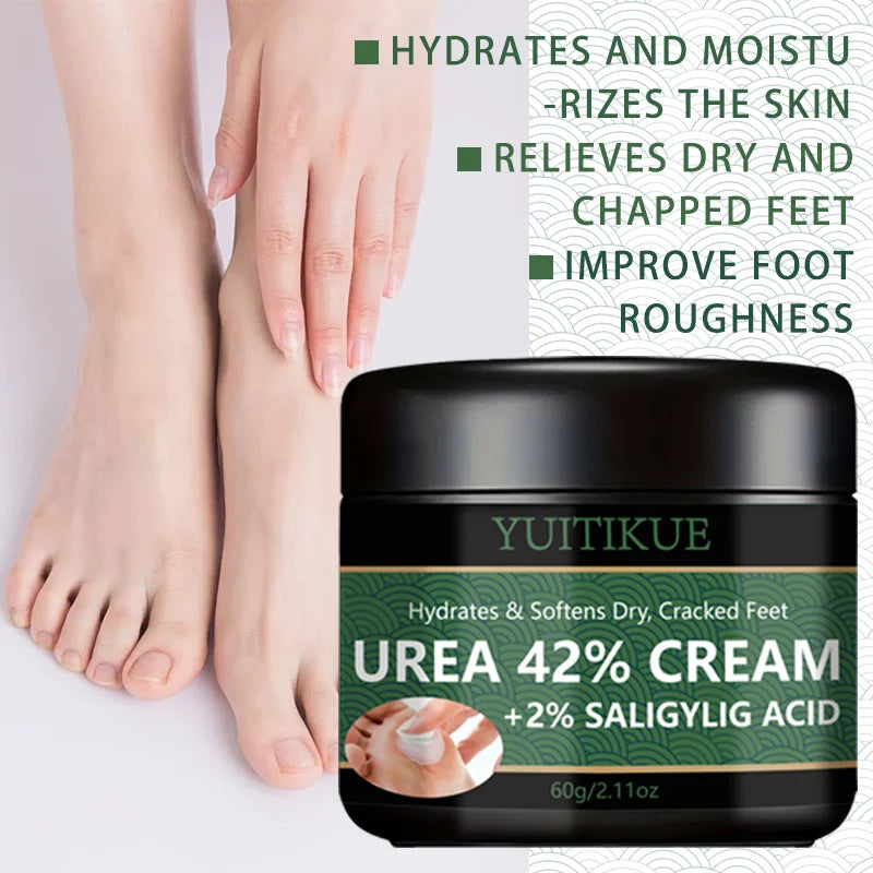 YUITIKUE 42% Urea Foot Cream – Callus & Dry Heel Repair