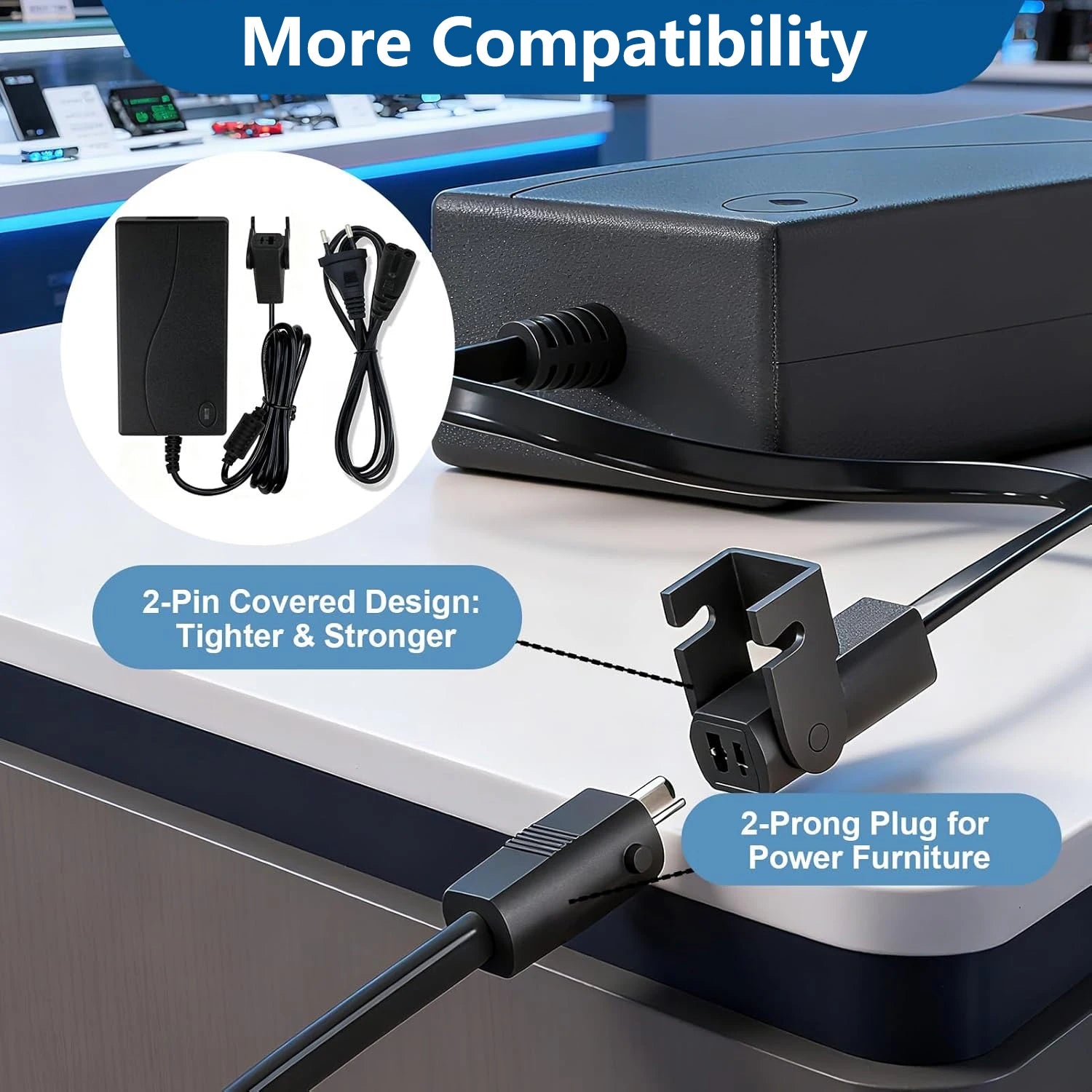 29V 2A Power Supply Transformer AC 220V 110V TO DC 29V 2000mA Power Supply For Limoss Kaidi Okin SP2 Reclining Chair Sofa Oasis Select