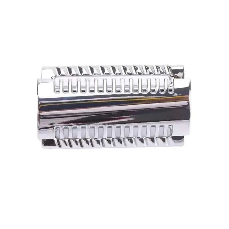 YAQI Men's Double-Edged Slant Safety Razor Head Replacement Aggressive Chrome Color Accessory Oasis Select
