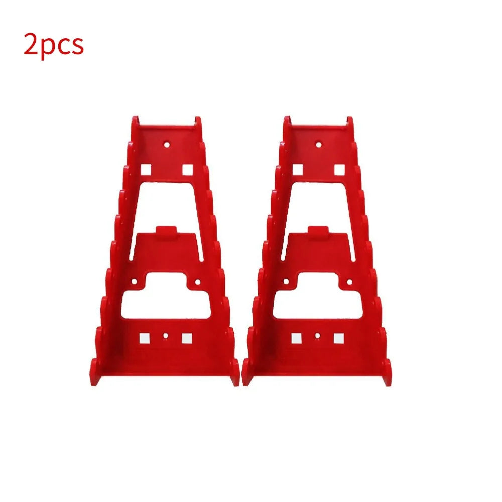 Wrench Organizer Plastic Wrench Organizer Tray Sockets Storage Tools Rack Sorter Standard Spanner Holders Household Socket Tool Oasis Select 2pcs