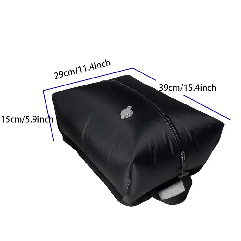 Vacuum Compression Travel Bag 16L – Waterproof + Hand Pump