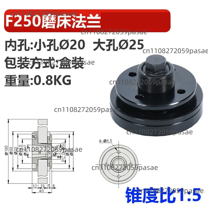 Surface Grinder Spindle Wheel Flange F250 F350 with Wrench