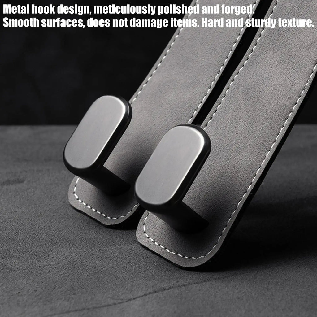 Car Seat Back Hook 2 In 1 Universal Car Seat Headrest Hooks Rear Car Bag Storage Hook Auto Back Seat Organizer Hanger Oasis Select